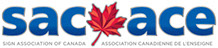 SAC association of Canada membership logo.