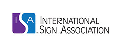 International Sign Association membership logo.